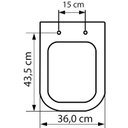 Ver imagem 2 de Assento Sanitário Poliéster Para Louça Quadra/Unic/Axis (Deca) Slow Close Sedile