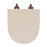 Assento Sanitário Poliéster Para Louça Quadra/Unic/Axis (Deca) Slow Close Sedile - 1