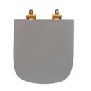 Ver imagem 1 de Assento Sanitário Poliéster Para Louça Quadra/Unic/Axis (Deca) Slow Close Gold Sedile