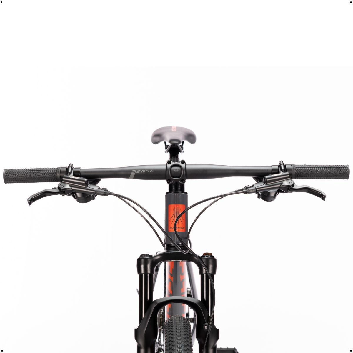 Bicicleta Mtb Sense One 2023 Freio Hidráulico 3x7v Shimano:Cinza/Laranja/19 - 6