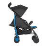 Carrinho de Bebê para Passeio Chicco Echo com Bumper Bar Mr Blue de 0 Meses até 15kg Preto com - 4