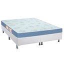 Ver imagem 1 de Cama Box Queen Colchão Espuma Castor D45 Sleep Max + Base CRC Courano White(158x198)