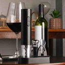 Ver mais imagens de Conjunto 5 Peças para Vinho de Plástico Preto Wolff