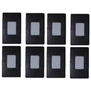 Ver imagem 3 de Kit 8 Balizador Poptem Embutido Preto Spot Iluminador Retangular