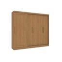 Ver imagem 1 de Guarda Roupa Casal 5 Portas e 4 Gavetas Flex N564 Canela - Kappesberg