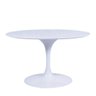 Base Mesa Saarinen Tulip Jantar Oval - Branca - 1
