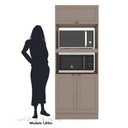 Ver imagem 6 de Paneleiro Torre Quente Olivia 2 Nichos 3 Portas