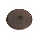 Ver imagem 2 de Tampão Chão Simples Redondo Ferro Cx Gordura 32x32cm