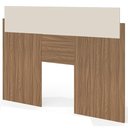 Ver imagem 2 de Cabeceira Casal-Queen Édez Ara, 138-158 cm, Extensível, Nogueira e Off White
