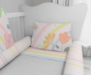 Ver imagem 4 de Kit Berço Enxoval Jardim Floral - Kt605