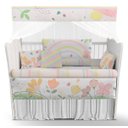 Ver imagem 1 de Kit Berço Enxoval Jardim Floral - Kt605