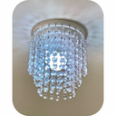 Ver imagem 2 de Luminária Cristal Acrilico Redondo Perfeito para o Seu Ambiente - 17 X 20 Cm - Lustres Reflezzo