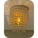 Ver imagem 4 de Luminária Cristal Acrilico Redondo Perfeito para o Seu Ambiente - 17 X 20 Cm - Lustres Reflezzo