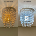 Ver imagem 5 de Luminária Cristal Acrilico Redondo Perfeito para o Seu Ambiente - 17 X 20 Cm - Lustres Reflezzo