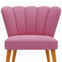 Ver imagem 4 de Cadeira Decorativa para Penteadeira Quarto Mesa de Jantar Liz Rose