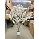 Ver mais imagens de Planta Artificial Cerejeira Árvore Artificial Grande para Decoração com 2.50m.