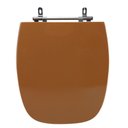 Ver imagem 1 de Assento Sanitário Poliéster para Louça Sedile Stylus Exellence (celite) Aço (reb.oculto) Pêssego 73 Antigo