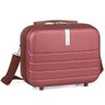 Frasqueira de Viagem Média Rígida em ABS com Alça Tiracolo - Sendai - Polo King - Vinho - 2