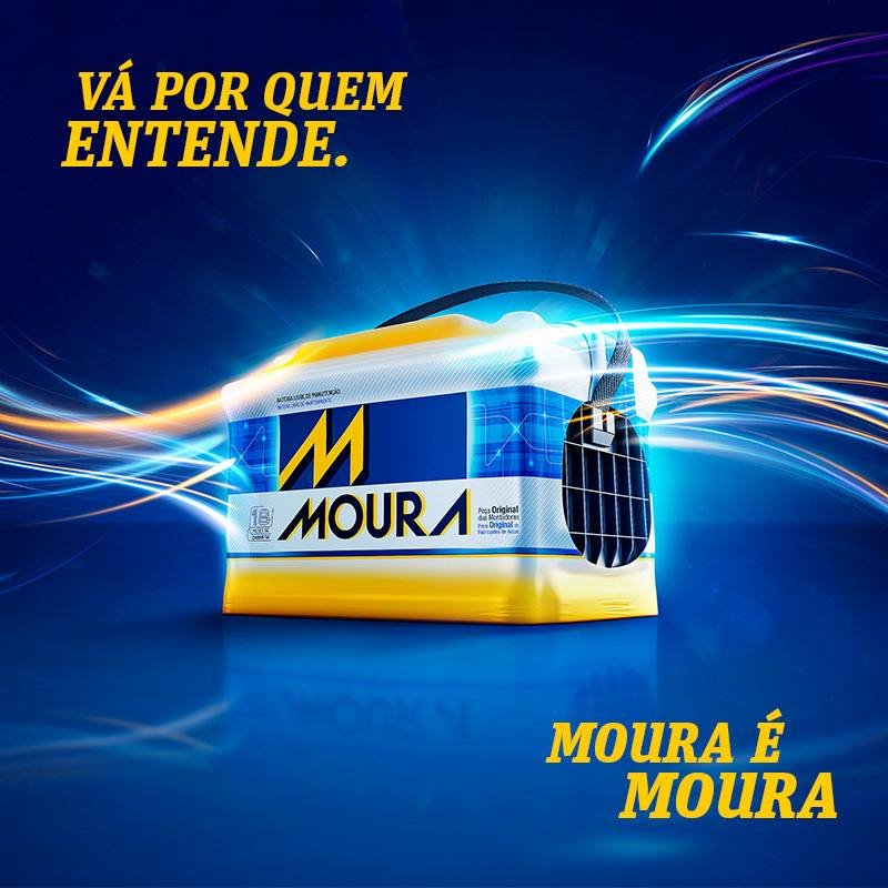 Bateria Estacionaria Moura Nobreak 12v 45ah - 12MN45 - 3