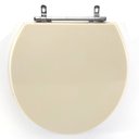 Ver imagem 1 de Assento Sanitário Poliéster para Louça Sedile Azálea/standard/carina/flamingo/fiore/sabará Aço