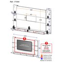 Ver imagem 4 de Painel TV 75" Web Multimóveis V1044 Branco