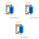 Ver imagem 1 de Kit 03 Un Refil Hf40 Rosca Curta Hidrofiltros P/ Bica Movel