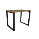 Ver imagem 1 de Mesa Escritório Reta Industrial 0,90 x 0,60 - Italian Noce