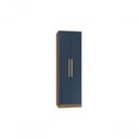 Ver imagem 2 de Guarda-roupa 2 Portas Kappesberg Adapt Nogueira/azul Profundo 71cm