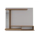 Ver imagem 3 de Painel para Tv até 55 Polegadas Volga 1 Porta com Led Naturalle/off White - Pnr Móveis
