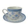 Aparelho de Jantar em Porcelana Azul e Branco - 42 Peças Le Classic Decor 36650 - 8
