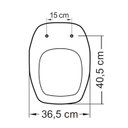 Ver imagem 2 de Assento Sanitário Poliéster para Louça Sedile Fit/versato (celite) Aço