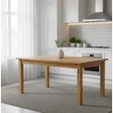 Ver imagem 1 de Mesa de Jantar Retangular 6 Lugares 160cm 100% Madeira Maciça Napoli Espresso Móveis Marrom/Nogueira