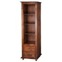 Ver imagem 1 de Estante Torre Antique com 3 Prateleiras e 2 Gavetas