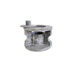 Fogareiro Réchaud P e Chapa Quadrada 20x20cm Pedra Sabão - 2