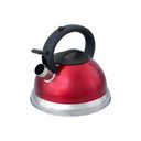 Ver imagem 1 de Chaleira em Inox com Apito e Fundo Duplo À Indução Vermelha