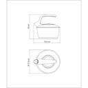 Ver imagem 3 de Chaleira Tramontina 1,5 Litros em Aço Inox com Fundo Triplo