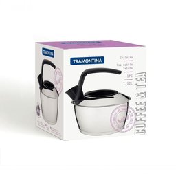 Chaleira Tramontina 1,5 Litros em Aço Inox com Fundo Triplo - 8