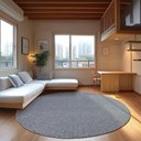 Ver imagem 1 de Tapete 290cm Redondo Lumiere N Tapetes São Carlos