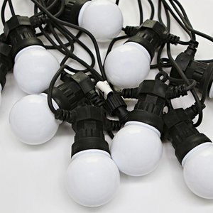 Cordão Luminoso Led Taschibra Globinho Leitoso 50 Leds Colorido 220v