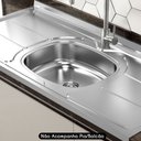 Ver imagem 6 de Kit 4 Válvulas para Pia Aço Inox 3.1/2 G01 Cromado - Mpozenato