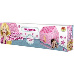 Barraca Dobravel Casinha da Belinda 102x95x72cm - Barraca Infantil Casa - Dm Toys - Dmt6094 - Panami - 5