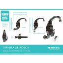 Ver imagem 5 de Torneira Eletrônica Bica Alta 220v 6500w Sintex Preto