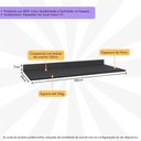 Ver imagem 3 de Tampo Mdp 15mm para Balcão de Cozinha 120cm Multimóveis Cr20290 Grafite