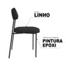 Conjunto com 2 Cadeiras Mila Linho - Ssx Multicoisas - 5