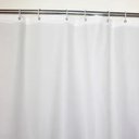 Ver imagem 2 de 1 Cortina Box Banheiro Branca Pvc Antimofo Resistente