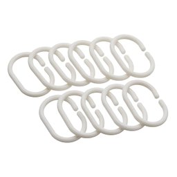 1 Cortina Box Banheiro Branca Pvc Antimofo Resistente - 5