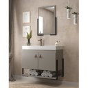 Ver imagem 1 de Conjunto Gabinete para Banheiro com Espelheira Opera 60