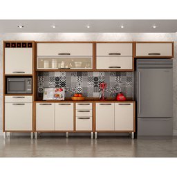 Cozinha Completa Moderna 6 Peças Letícia - 1