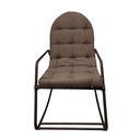 Ver imagem 3 de Cadeira Balanço Sossego Almofada Impermeável Pés C/ Proteção:café