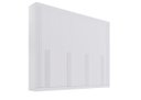 Ver imagem 1 de Guarda Roupas Casal Daymond 8pts Ripado 100% Mdf D`doro Móveis Branco
